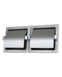 Recessed Double Toilet Roll Holder
