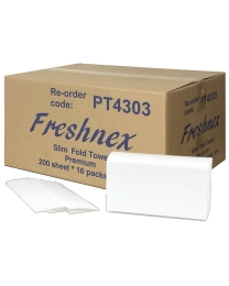 PT4303 Slim Paper Towels Box Of 16