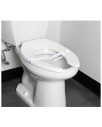 Strip-42 Toilet Seat Band, Blue-1000/Case, 42cm Long