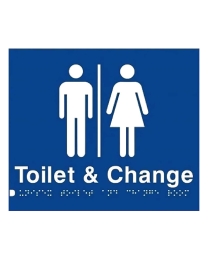 Unisex Toilet & Change Room SV36 (210 x 180 mm)