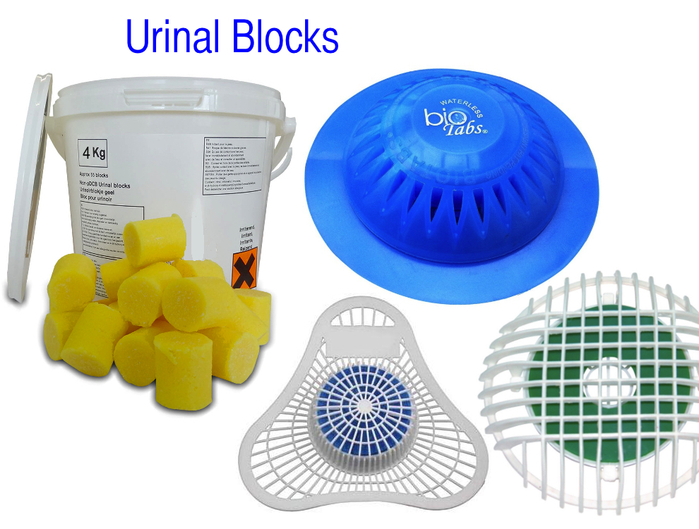 Urinal Blocks & Urinal Screens