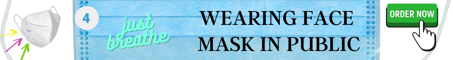 Wearing face mask in public